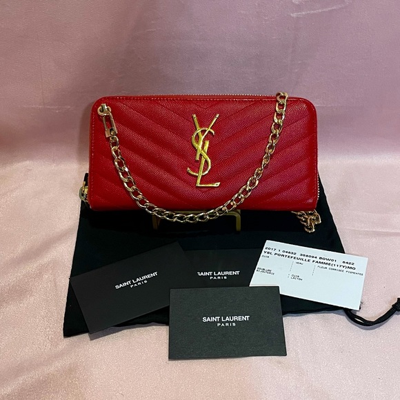 Yves Saint Laurent Handbags - 💯AUTH Yves Saint Laurent Cassandra WOC